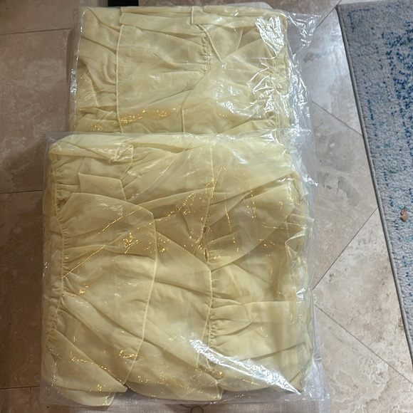 Sweet Home Collection SHRPNL-63-MZE-3PK Sheer Voile Curtain Panel 50" X 63" - Picture 3 of 3